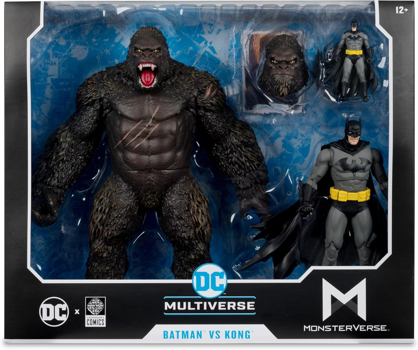 McFarlane Toys - DC Multiverse Batman vs. Kong (Justice League vs. Godzilla vs. Kong) 2pk - Avenue Treasures