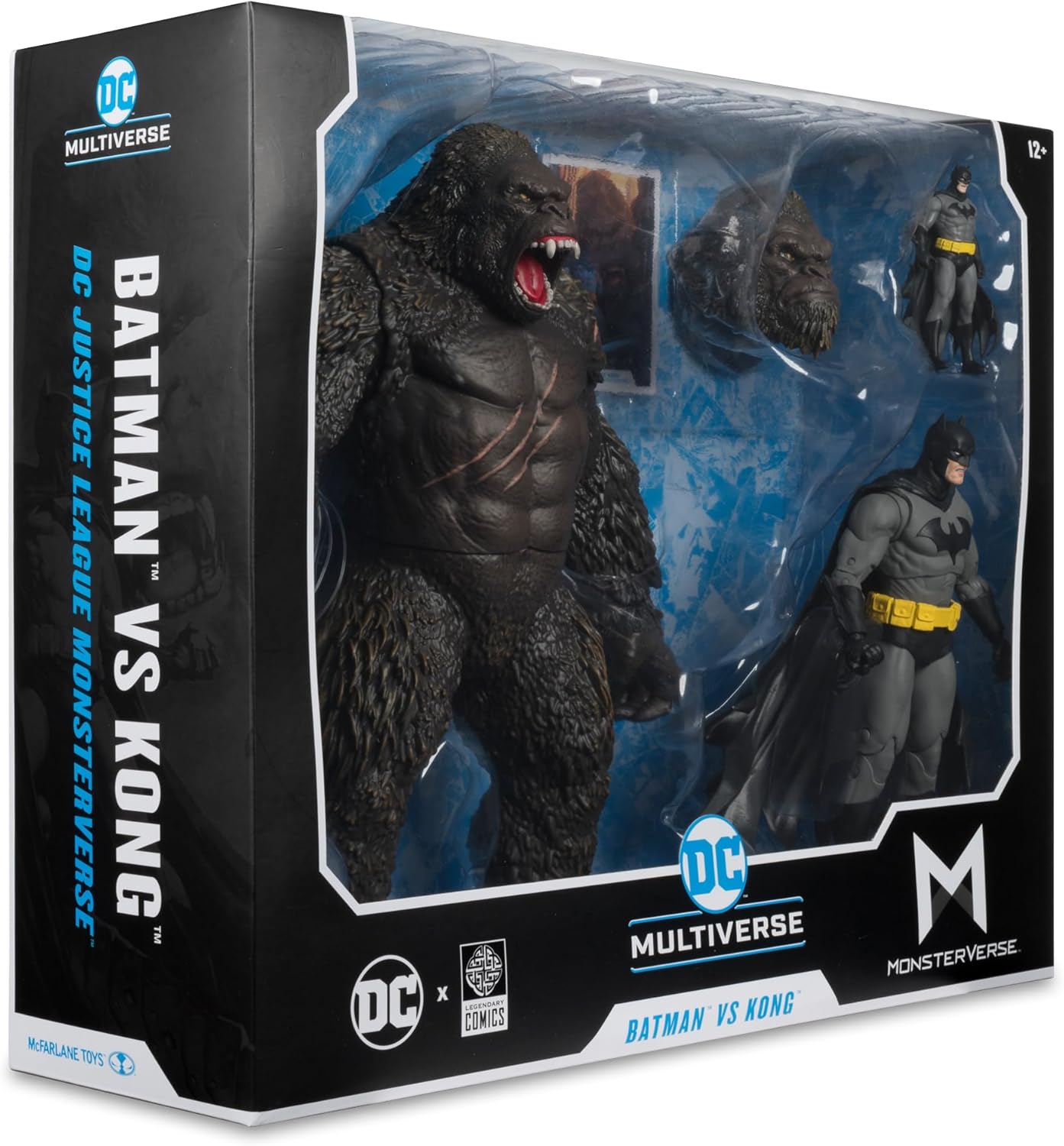 McFarlane Toys - DC Multiverse Batman vs. Kong (Justice League vs. Godzilla vs. Kong) 2pk - Avenue Treasures