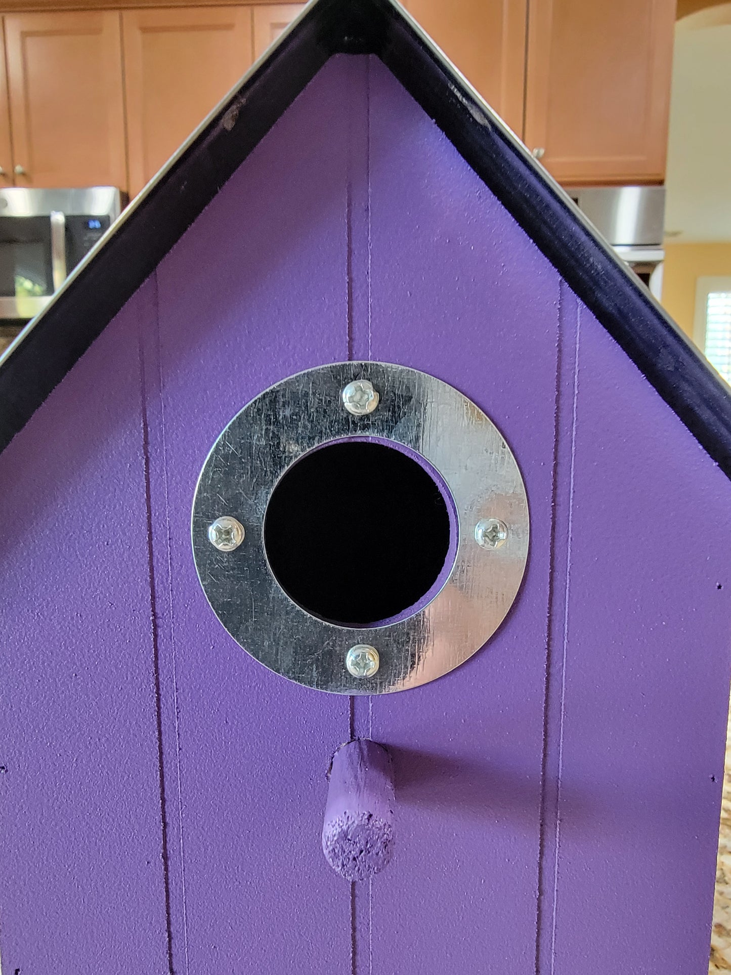Tin Roof Wooden Outdoor Birdhouses, Cedar Wood - Avenue Treasures