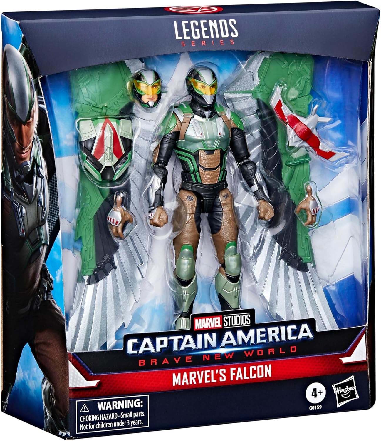 Marvel Legends Series FALCON, Captain America: Brave New World Collectible Deluxe 6-inch Action Figure - Avenue Treasures