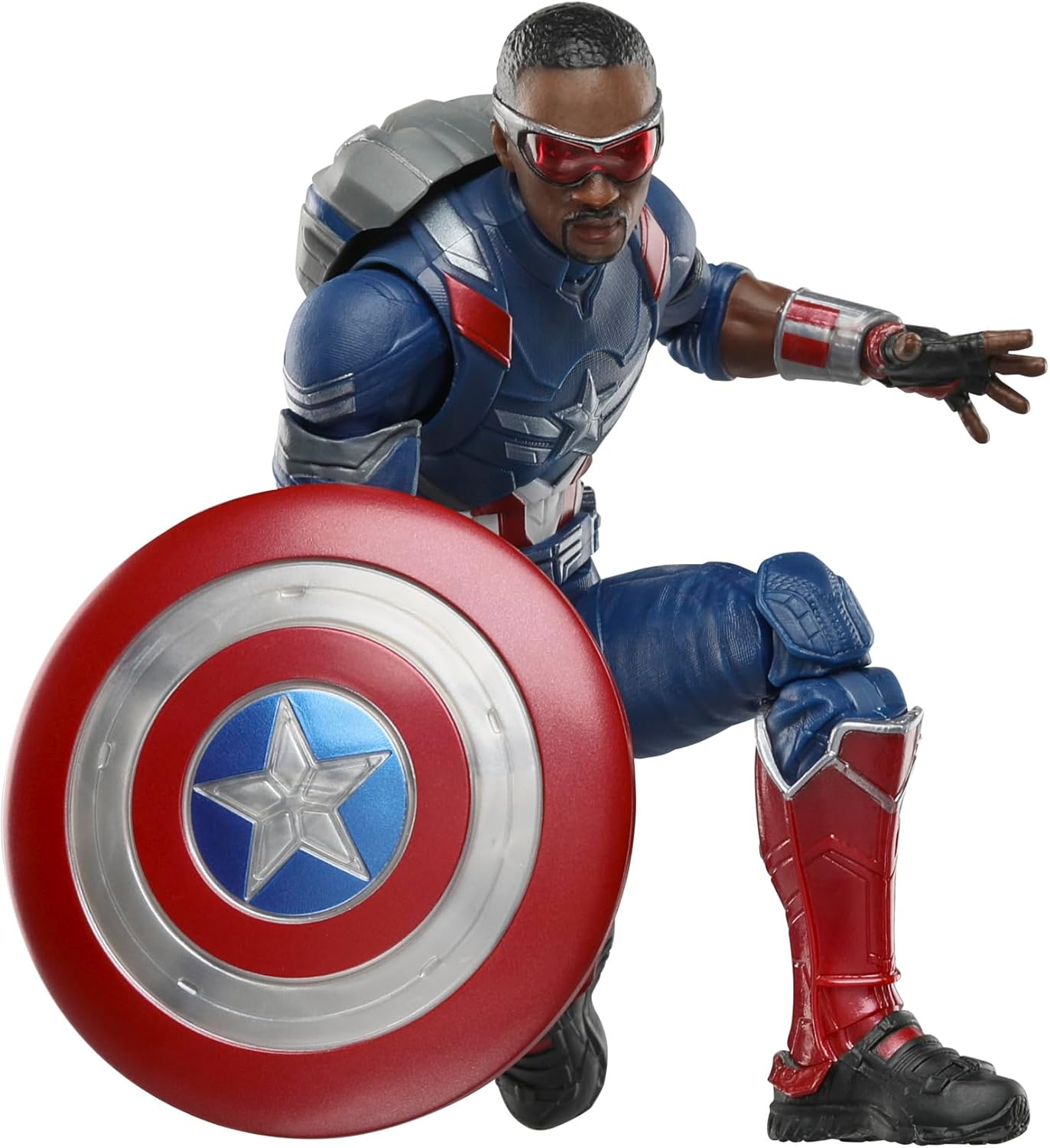 Marvel Legends Series Captain America Collectible Captain America: Brave New World Deluxe 6 Inch Action Figure - Avenue Treasures