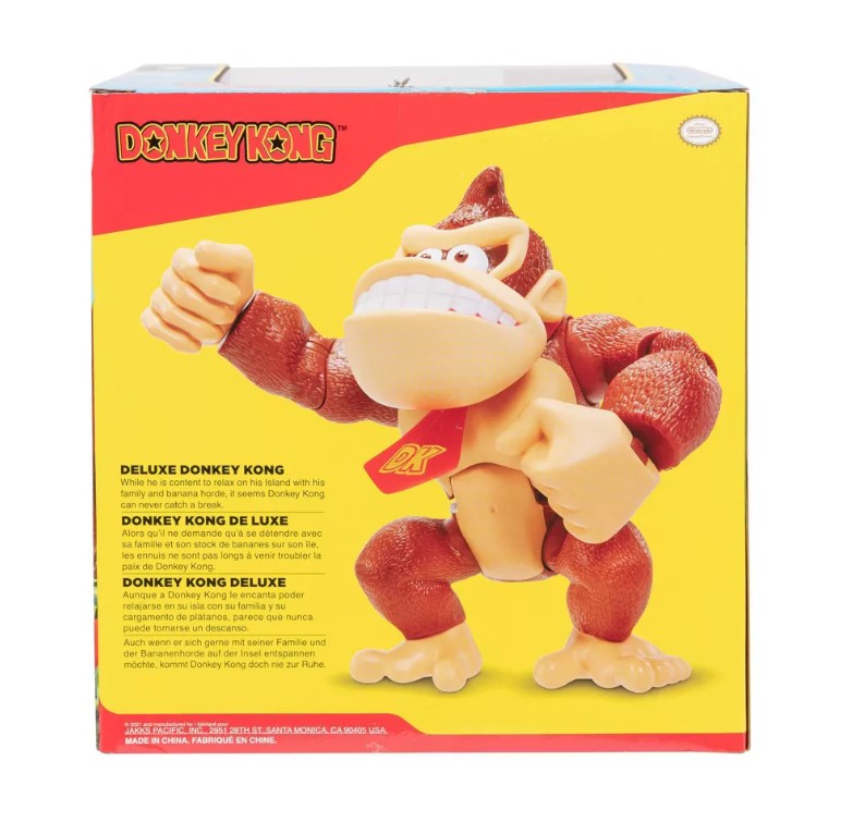 Nintendo Donkey Kong Deluxe 6" Action Figure - Avenue Treasures