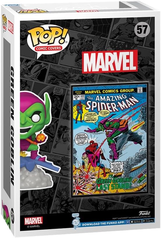 Funko POP! Comic Cover: Marvel The Amazing Spider-Man Green Goblin Vinyl Figure. - Avenue Treasures