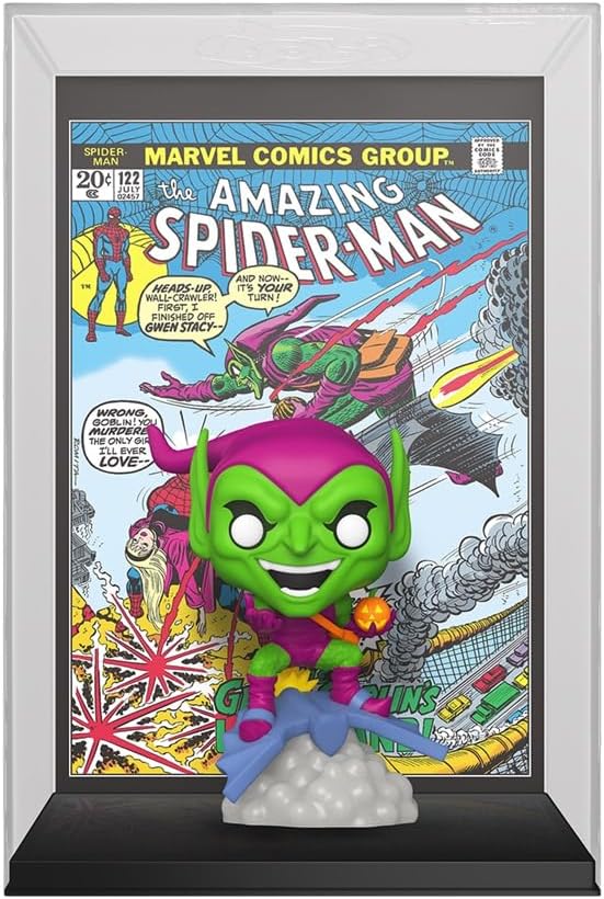 Funko POP! Comic Cover: Marvel The Amazing Spider-Man Green Goblin Vinyl Figure. - Avenue Treasures