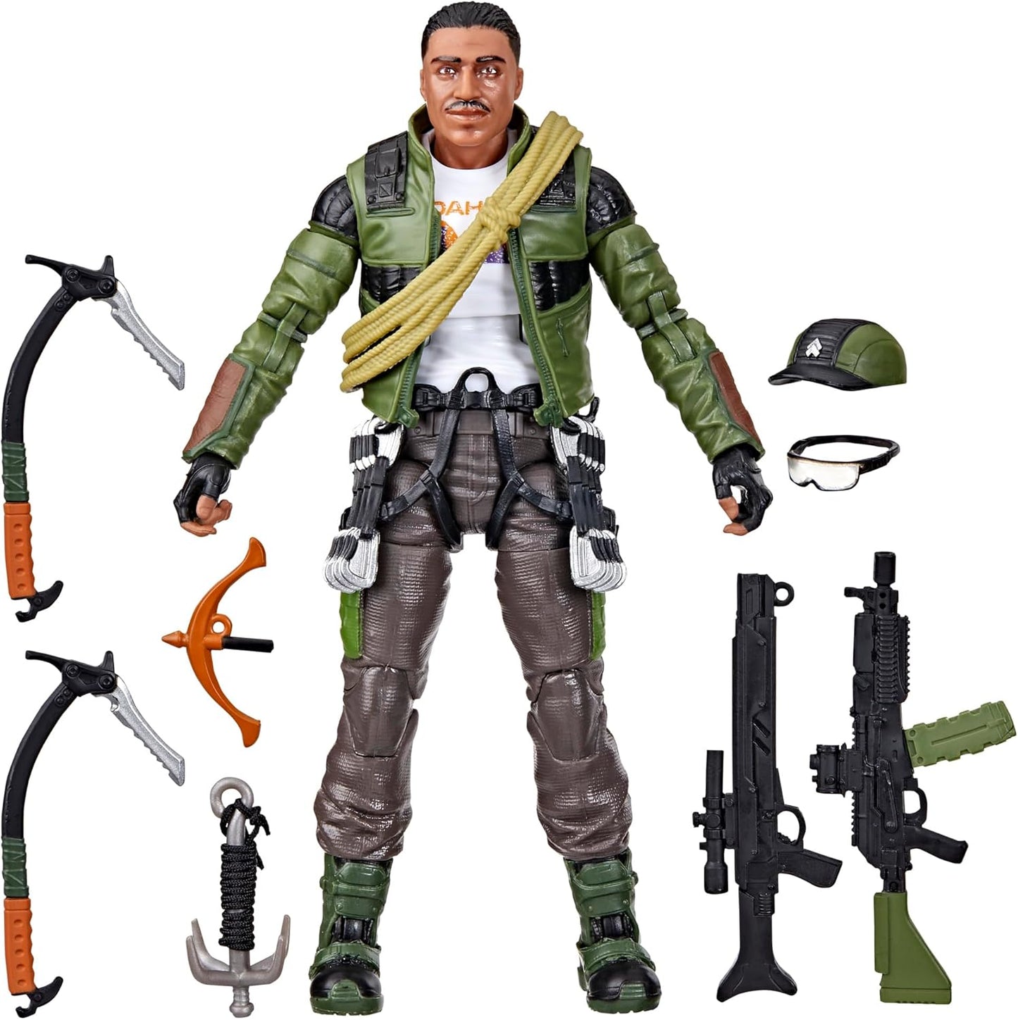 G.I. Joe Classified Series #133 (Retro Card Back) Albert "Alpine" Pine, Collectible 6 Inch Action Figure Toy with 9 Accessories - Avenue Treasures