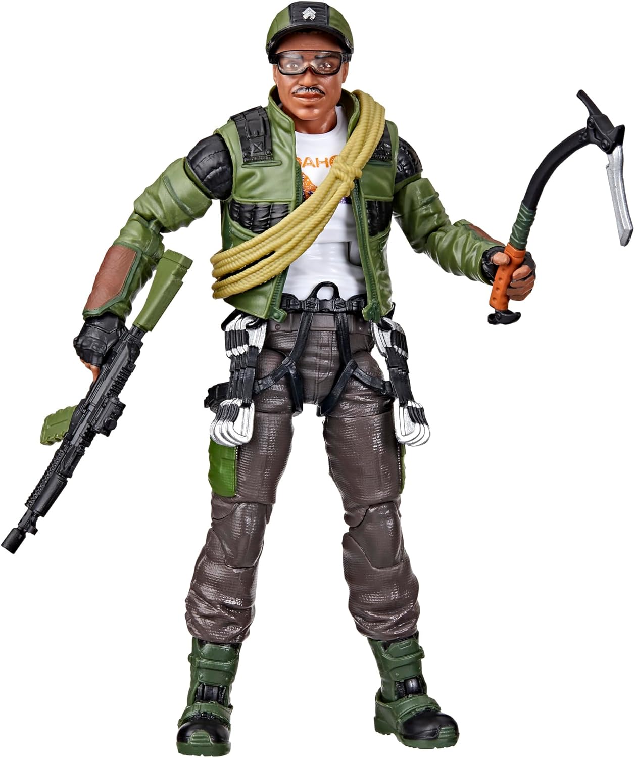 G.I. Joe Classified Series #133 (Retro Card Back) Albert "Alpine" Pine, Collectible 6 Inch Action Figure Toy with 9 Accessories - Avenue Treasures
