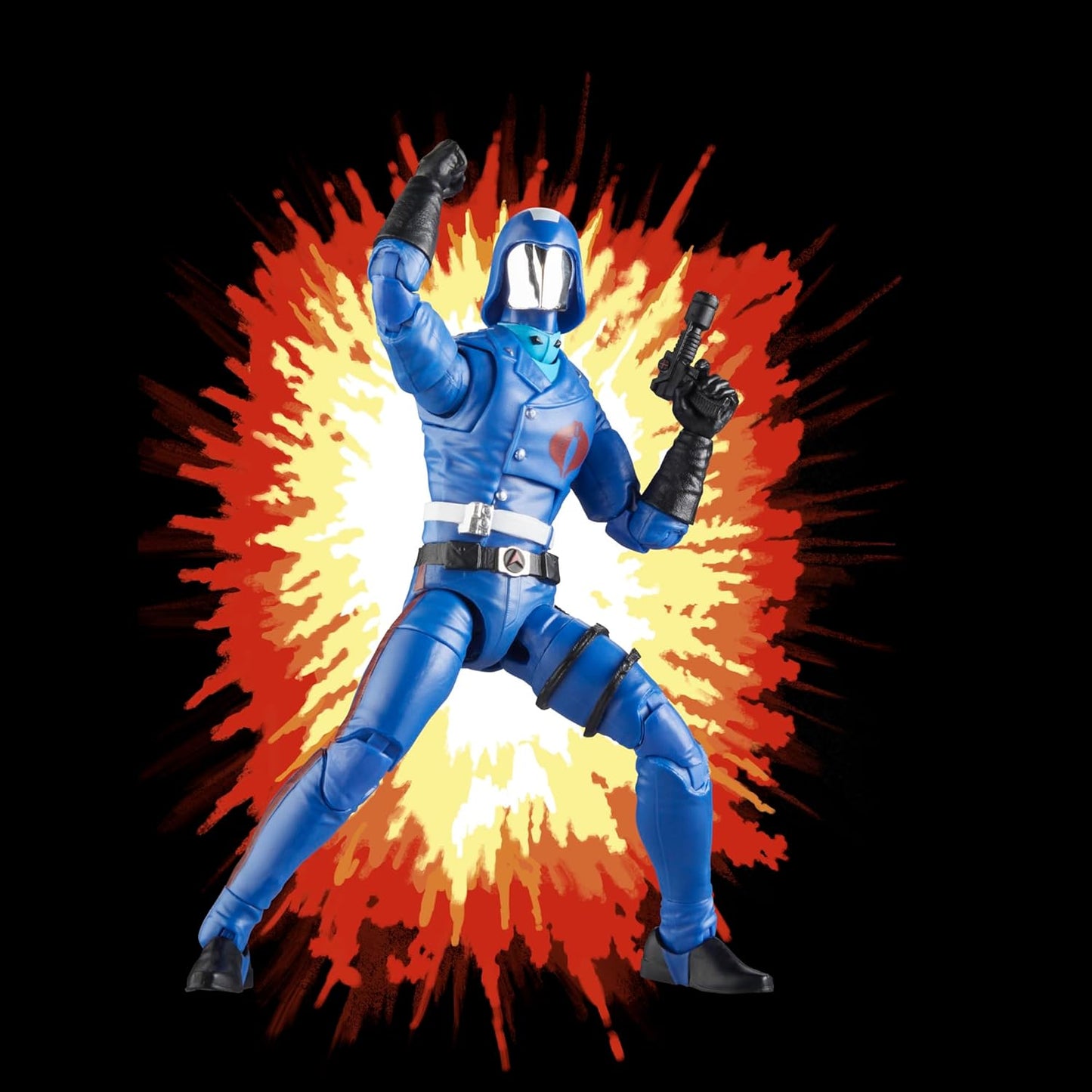 G.I. Joe Classified Series (Retro Card Back) Cobra Commander, Collectible 6 Inch Action Figure with 8 Accessories - Avenue Treasures