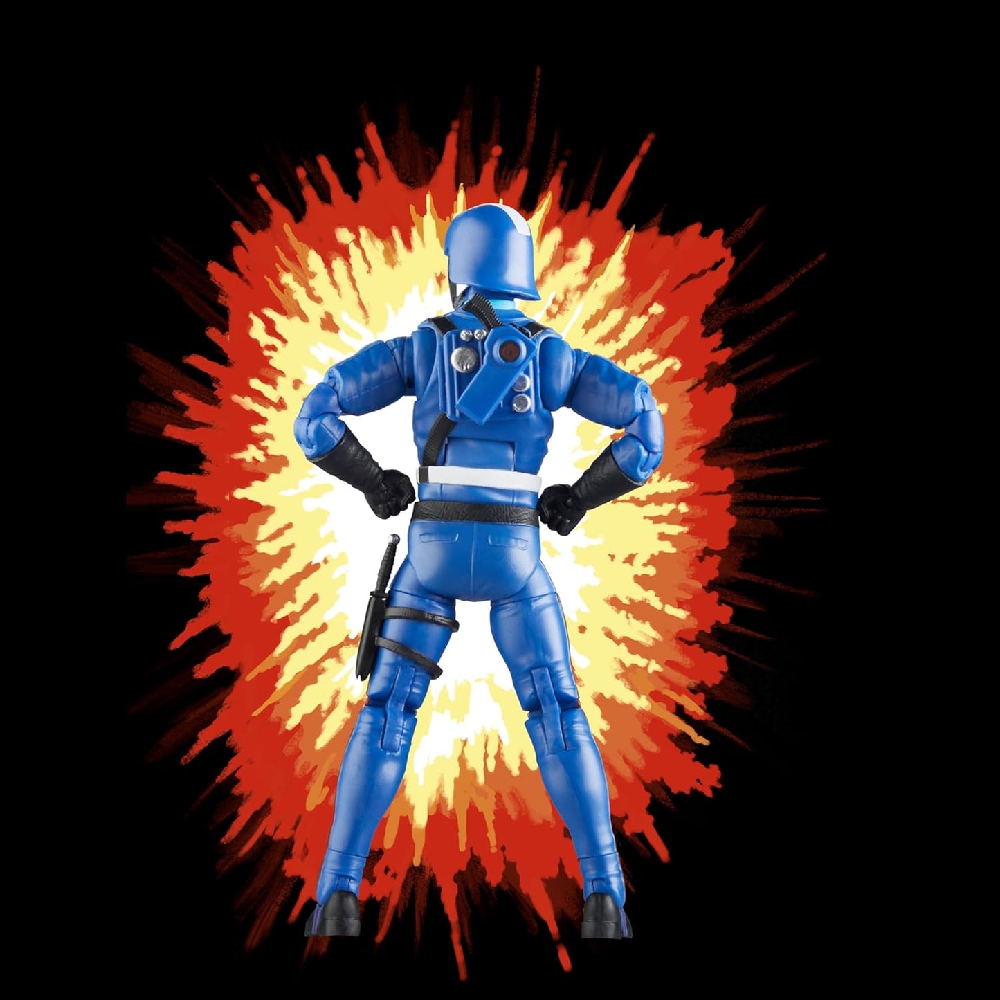 G.I. Joe Classified Series (Retro Card Back) Cobra Commander, Collectible 6 Inch Action Figure with 8 Accessories - Avenue Treasures