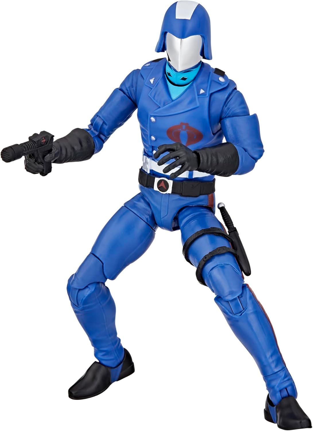 G.I. Joe Classified Series (Retro Card Back) Cobra Commander, Collectible 6 Inch Action Figure with 8 Accessories - Avenue Treasures