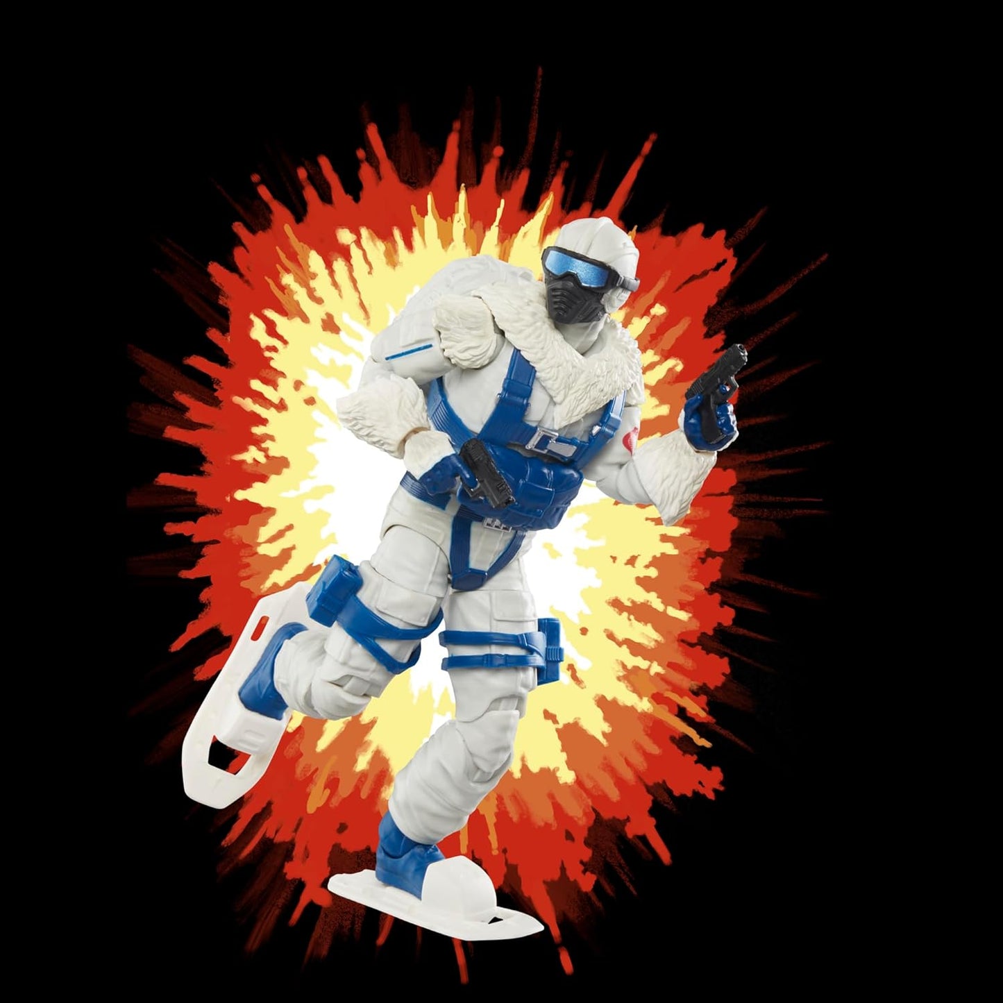 G.I. Joe Classified Series (Retro Card Back) Snow Serpent, Collectible 6-Inch Action Figure with 8 Accessories - Avenue Treasures