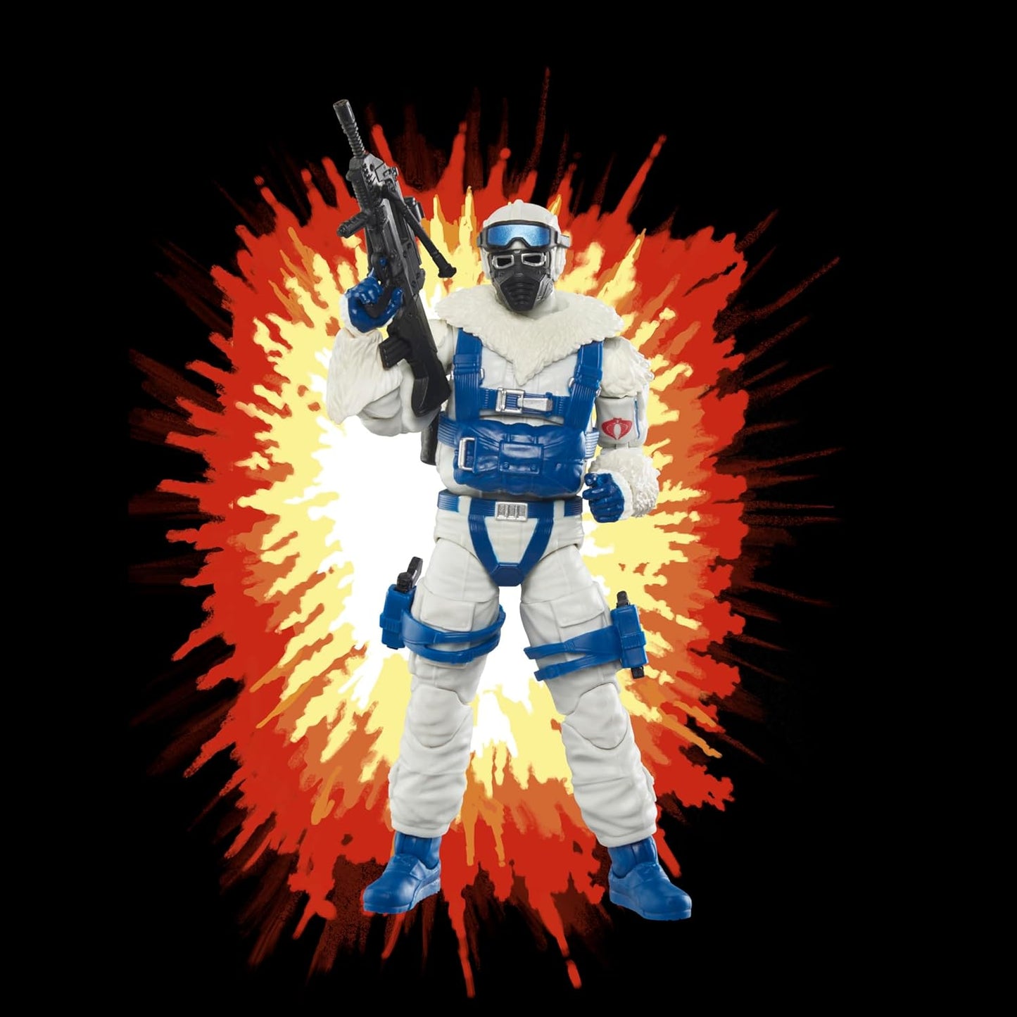G.I. Joe Classified Series (Retro Card Back) Snow Serpent, Collectible 6-Inch Action Figure with 8 Accessories - Avenue Treasures