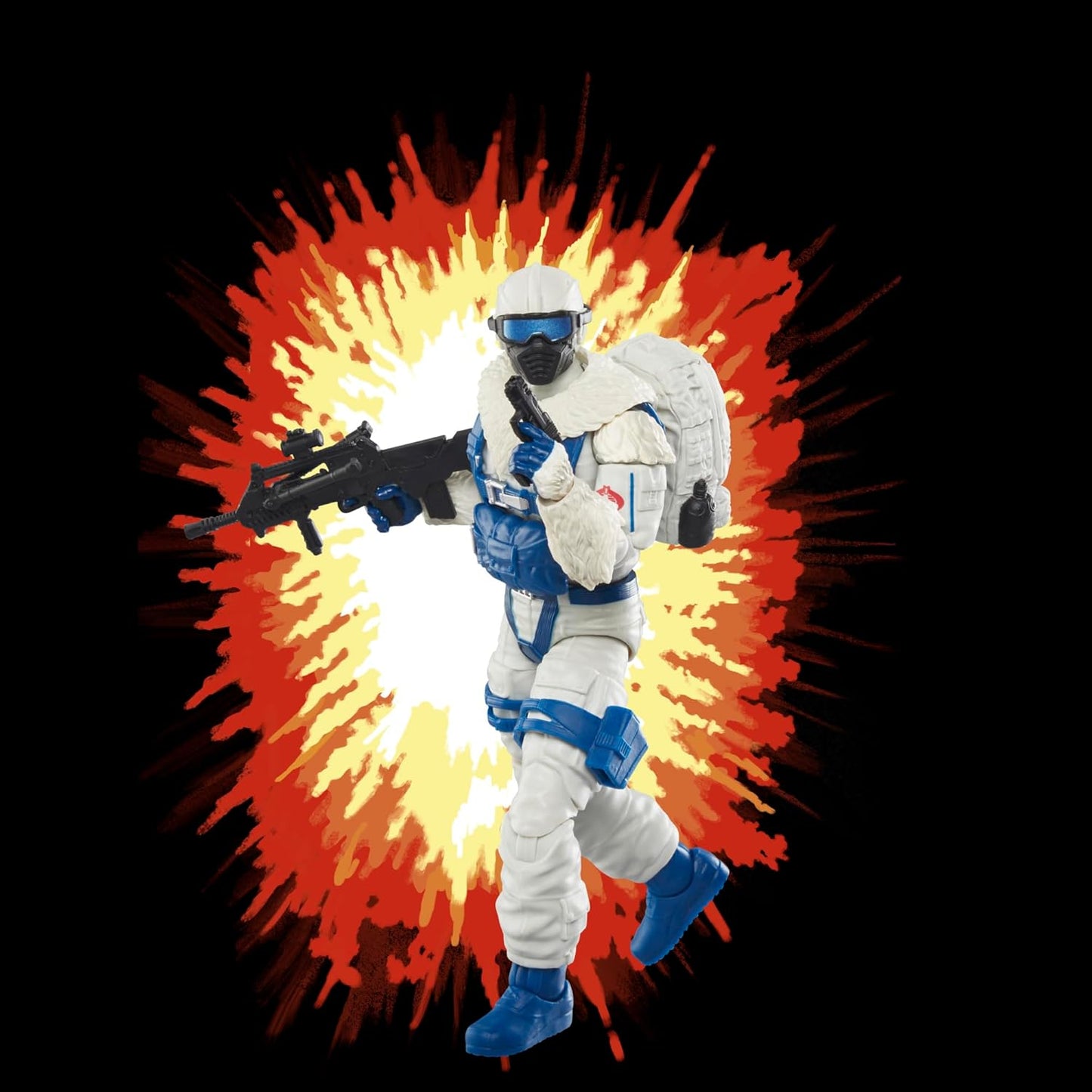 G.I. Joe Classified Series (Retro Card Back) Snow Serpent, Collectible 6-Inch Action Figure with 8 Accessories - Avenue Treasures