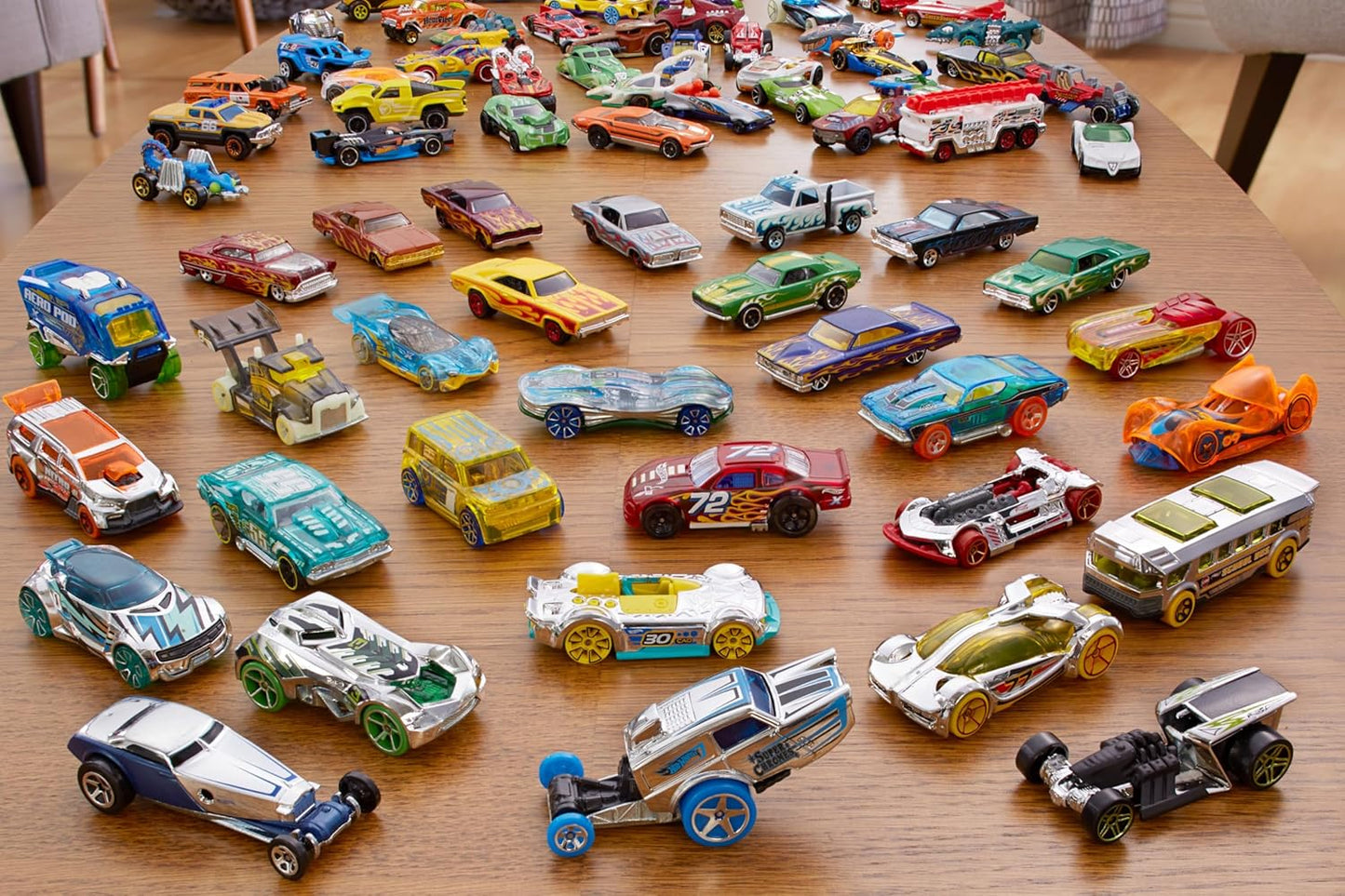 Hot Wheels Toy Cars 20-Pack, Set of 20 Die-Cast 1:64 Scale Sports & Race Vehicles for Kids & Collectors (Styles May Vary) - Avenue Treasures
