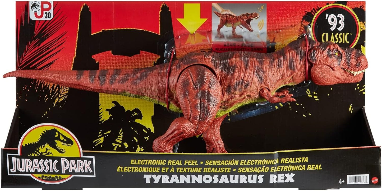 Jurassic World Park Electronic Real Feel Tyrannosaurus Rex Red Exclusive 93 Classic - Avenue Treasures