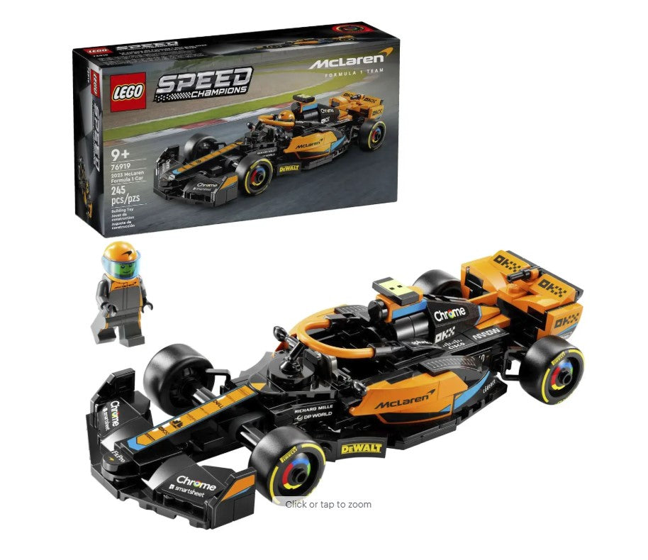 LEGO - Speed Champions 2023 McLaren Formula 1 Race Car Toy. #76919 - Avenue Treasures