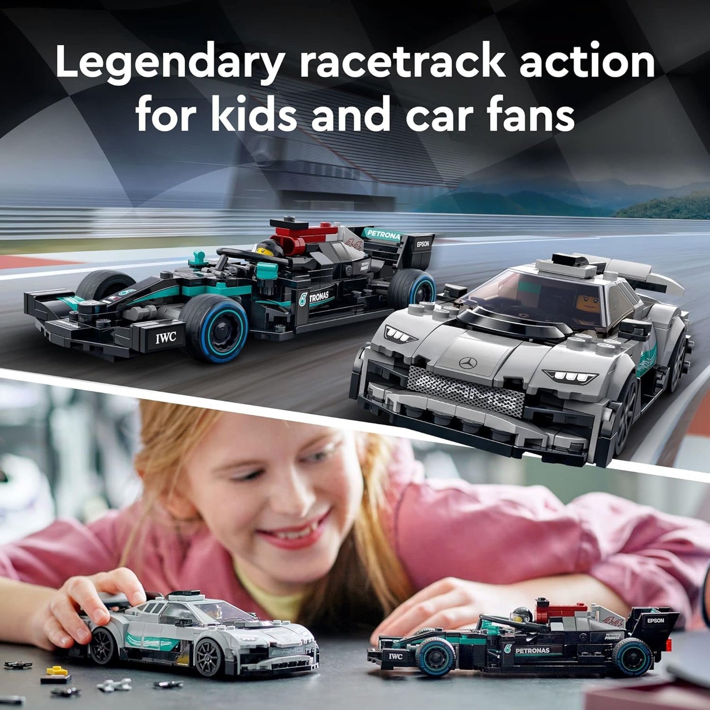 LEGO Speed Champions Mercedes-AMG 2 Toy Car Models Set #76909 - Avenue Treasures