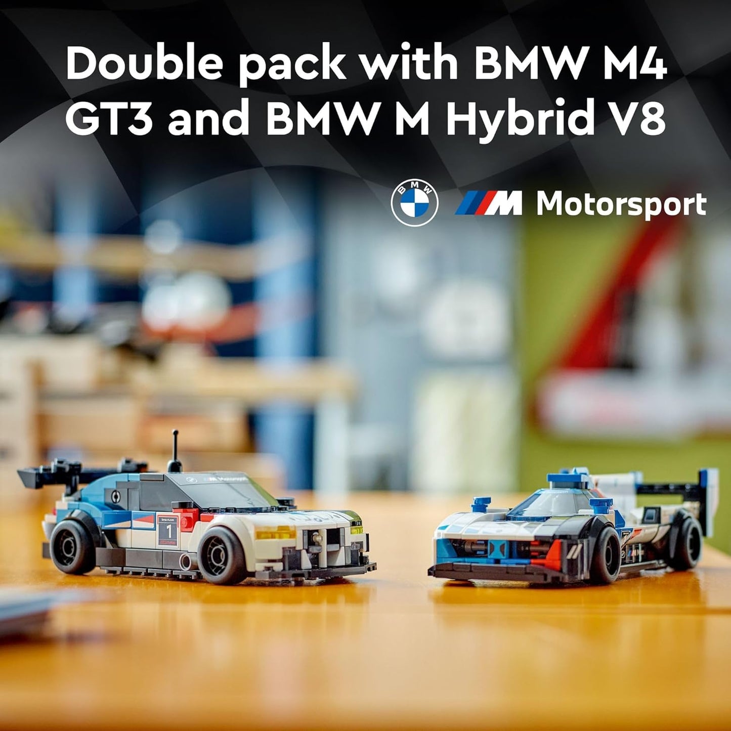LEGO - Speed Champions BMW M4 GT3 & BMW M Hybrid V8 Race Cars #76922 - Avenue Treasures