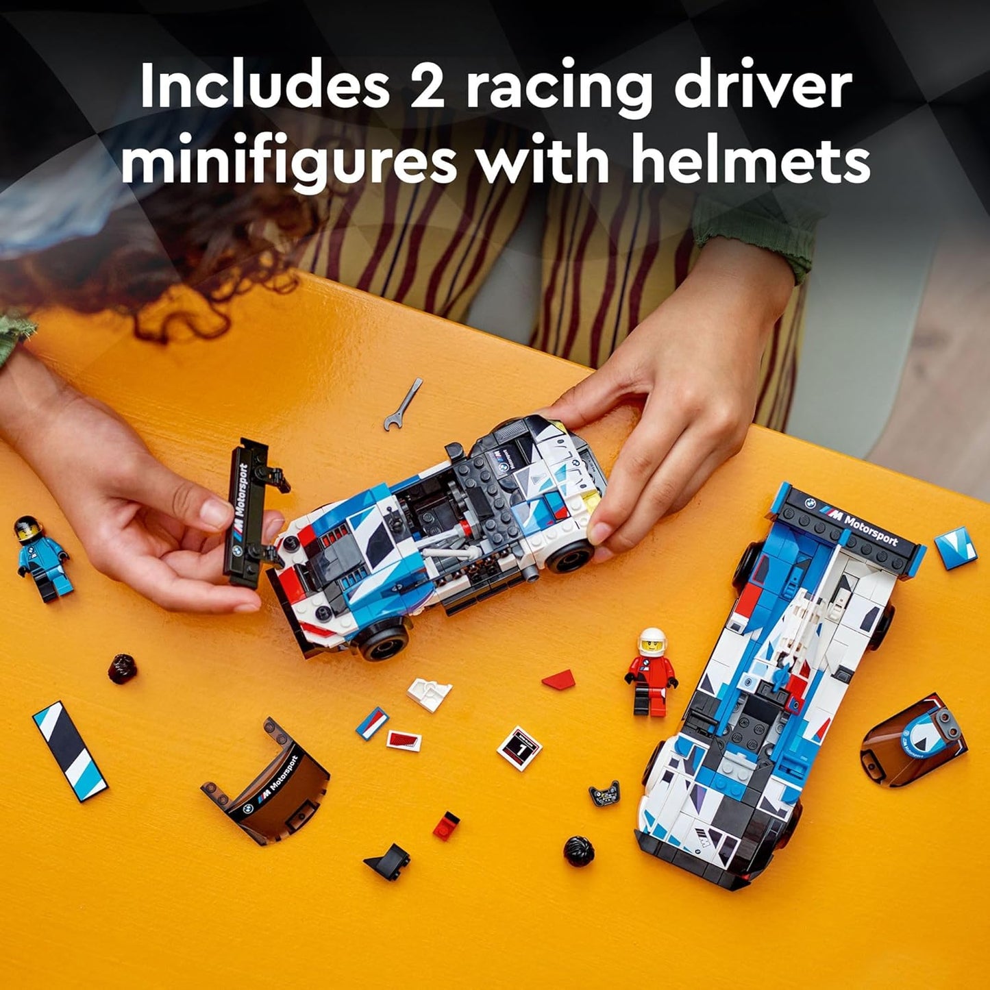 LEGO - Speed Champions BMW M4 GT3 & BMW M Hybrid V8 Race Cars #76922 - Avenue Treasures