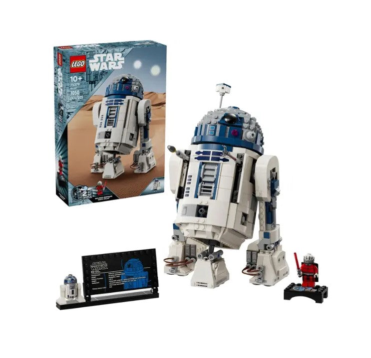 LEGO - Star Wars R2-D2 Buildable Toy Droid for Display and Play 75379 – Multi - Avenue Treasures