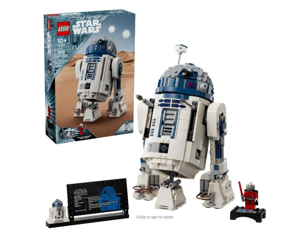 LEGO - Star Wars R2-D2 Buildable Toy Droid for Display and Play 75379 – Multi - Avenue Treasures