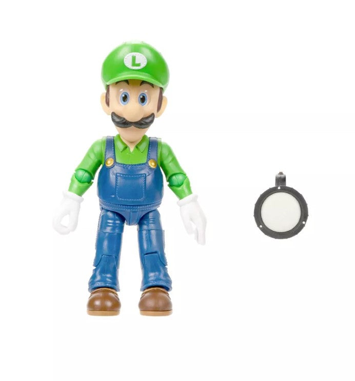 Nintendo The Super Mario Bros. Movie Luigi Figure with Flashlight Accessory - Avenue Treasures