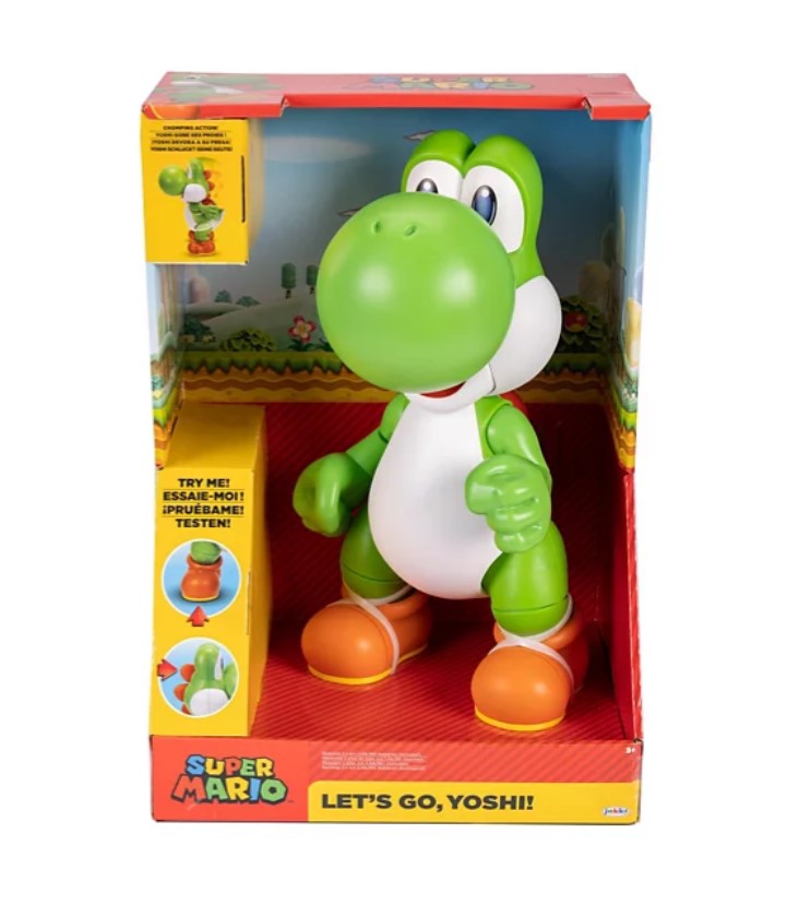 Super Mario - Let’s Go, Yoshi! (Giant Size Figure) - Avenue Treasures