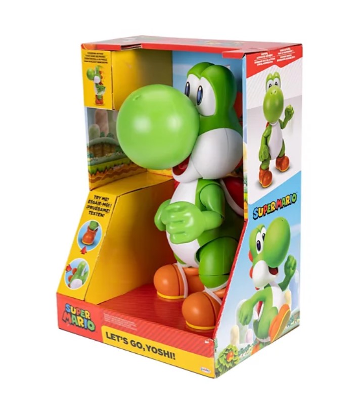 Super Mario - Let’s Go, Yoshi! (Giant Size Figure) - Avenue Treasures