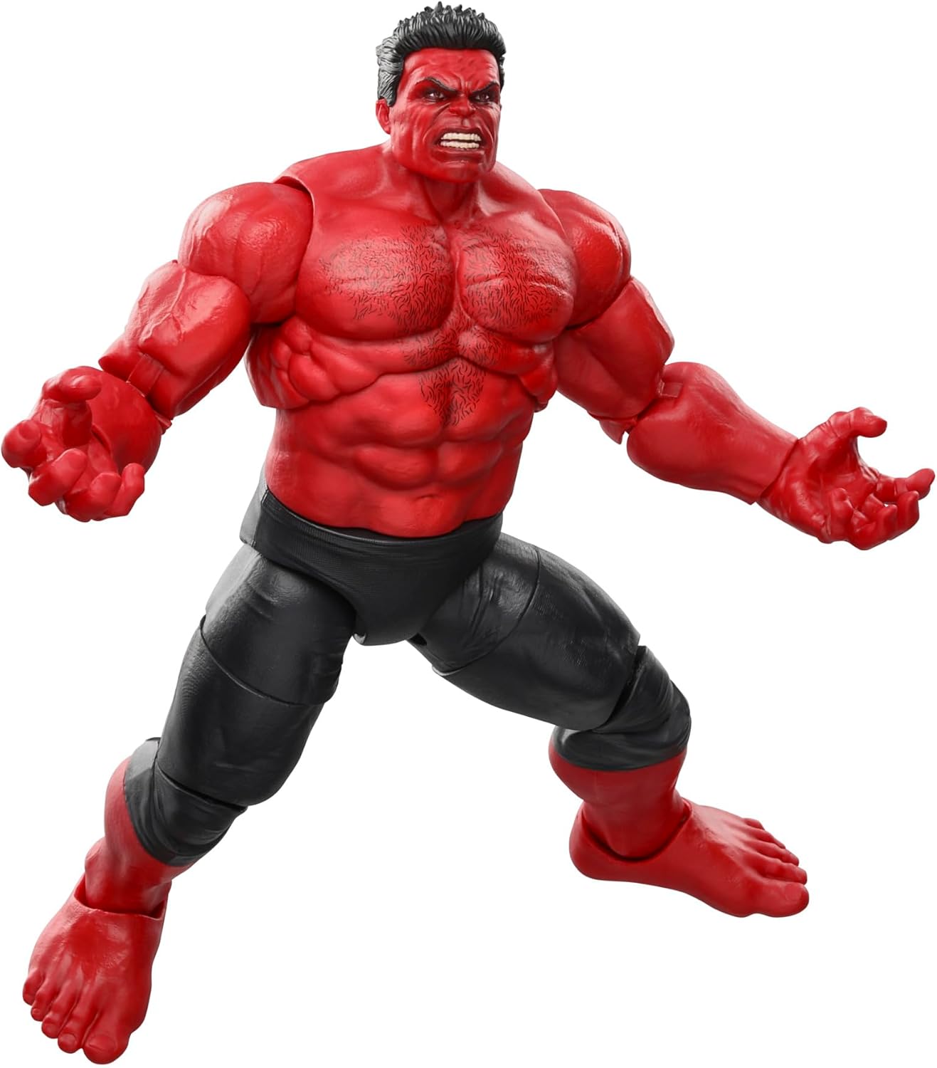 Marvel Legends Series Red Hulk, Captain America: Brave New World Collectible Deluxe 6 Inch Action Figure Toy - Avenue Treasures