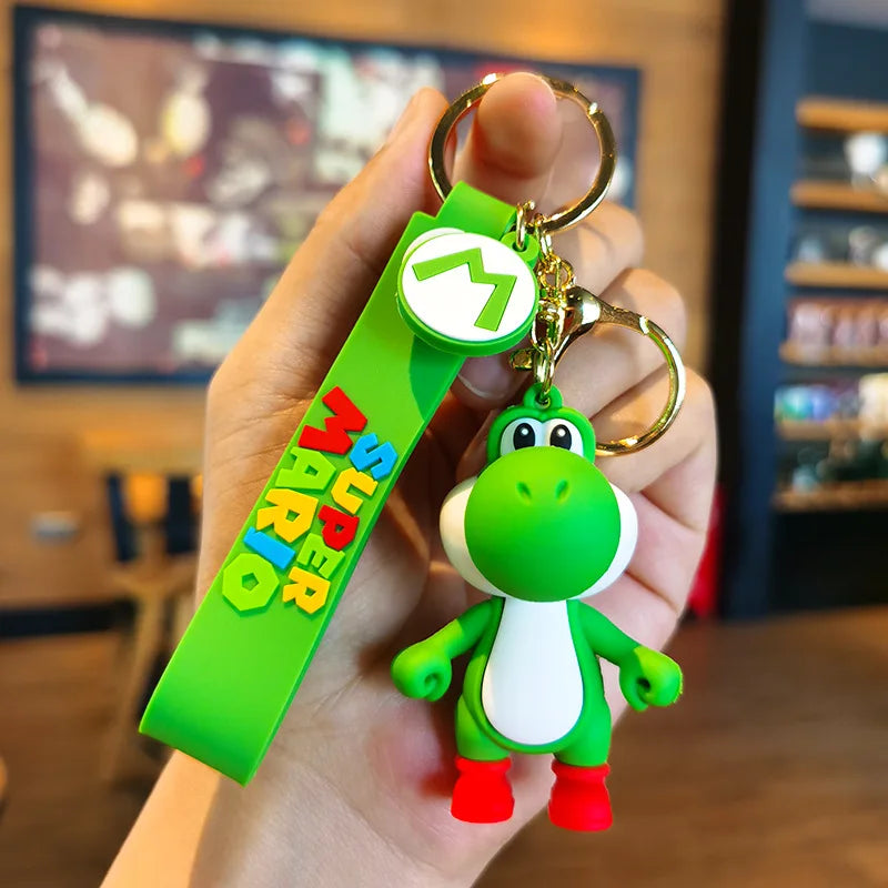 Super Mario Action Figure Keychains - Multi - Avenue Treasures