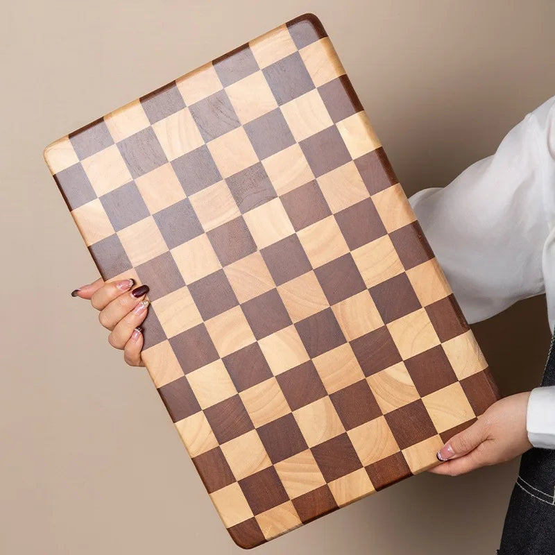 Creative Checkerboard Grid Designed Cutting Board - Avenue Treasures