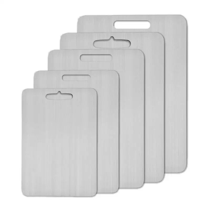 Titanium Cutting Boards - Stainless Steel Board & Thickened Double Sided. - Avenue Treasures