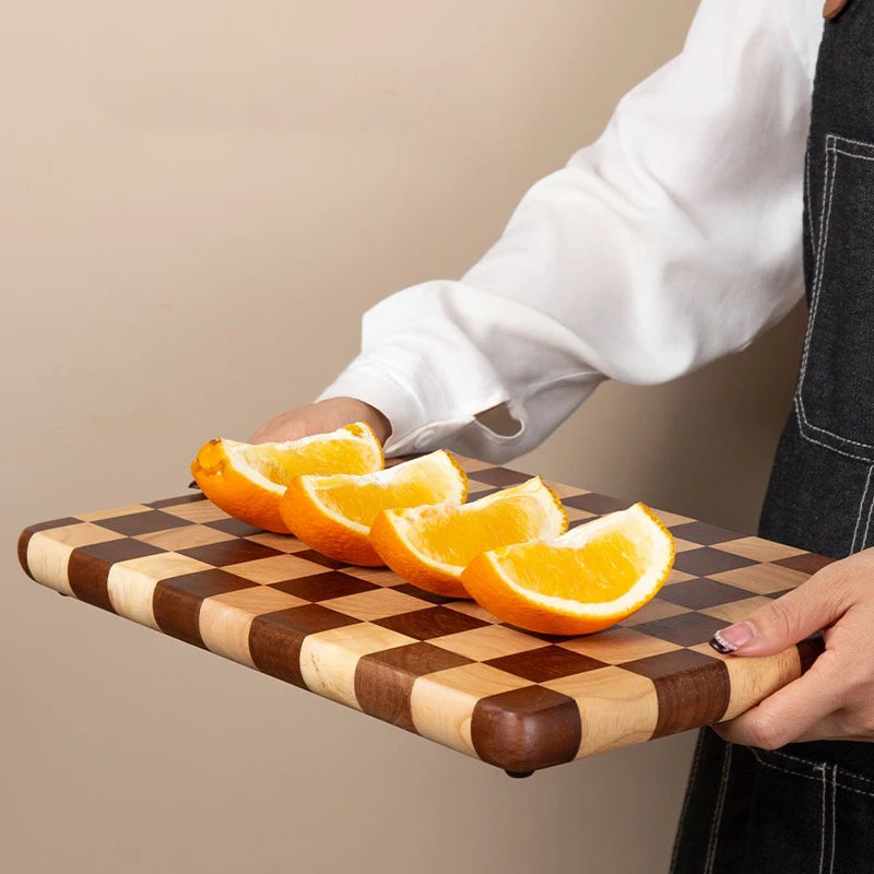 Creative Checkerboard Grid Designed Cutting Board - Avenue Treasures