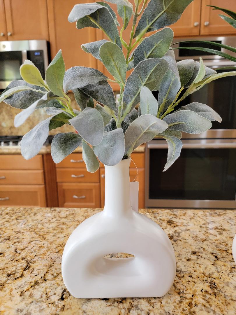 Nature's Elements Ceramic Decorative Vases - Home Décor Comfort for Living & Dining Rooms, Home & Office - Avenue Treasures