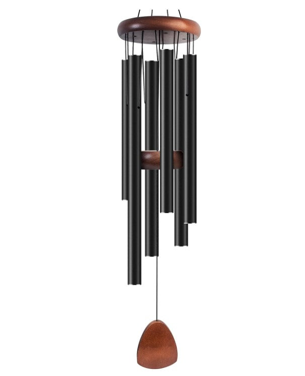 Bursvik Large Aluminum Classic Wind Chimes 37" Inches to Create a Soothing & Relaxing Zen Atmosphere - Suitable for Outdoor, Garden, Patio Decoration. - Avenue Treasures