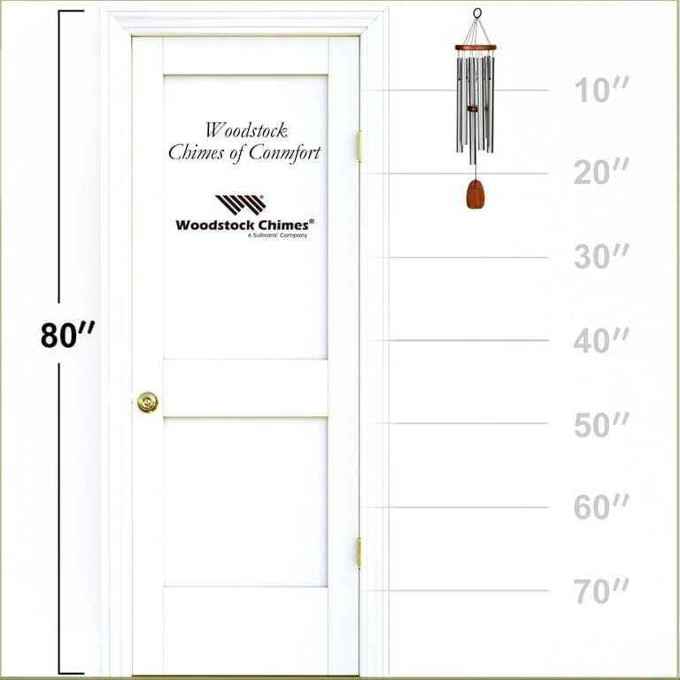 Woodstock Windchimes - 24"L Wind Chimes of Comfort for Garden / Patio / Outdoor Décor. - Avenue Treasures
