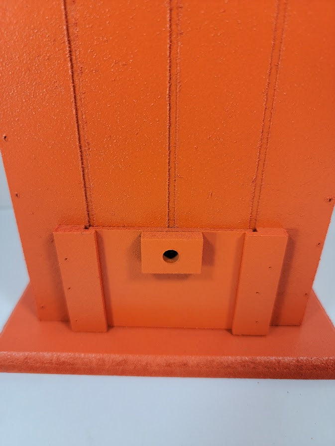 Tin Roof Wooden Outdoor Birdhouse - Cedar Wood & Metal - Home Garden Yard Bird House Decor (Copy) - Avenue Treasures