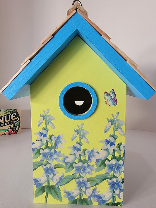 Elegant Colorful Cottage Style Birdhouse - Home & Garden Bird House Decor - Avenue Treasures