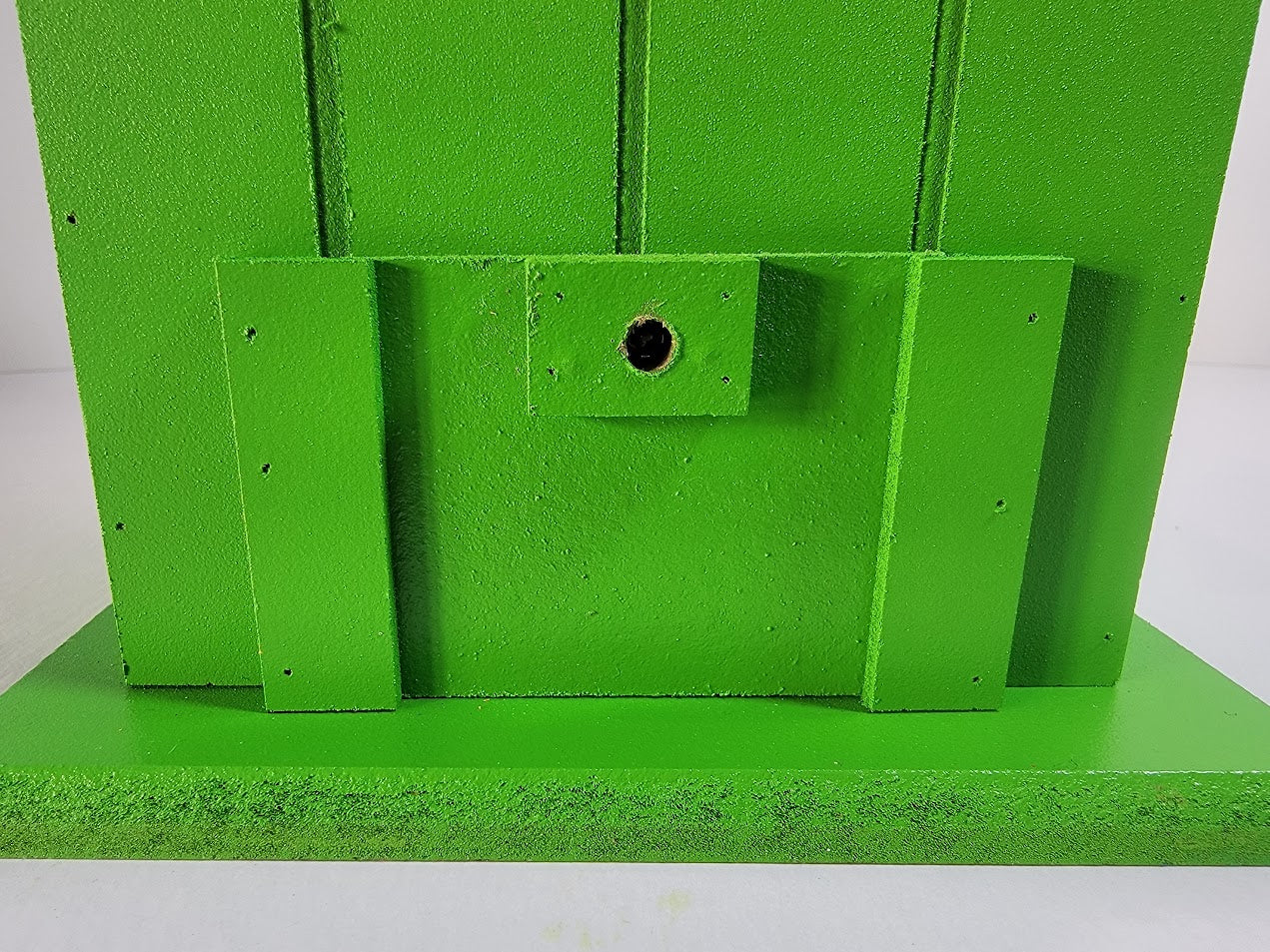 Tin Roof Wooden Outdoor Birdhouse - Cedar Wood & Metal - Home Garden Yard Bird House Decor