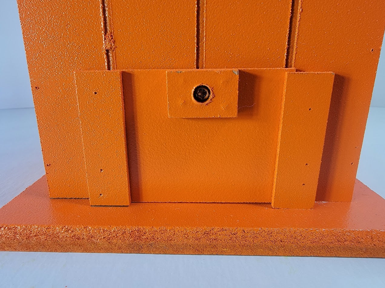 Tin Roof Wooden Outdoor Birdhouse - Cedar Wood & Metal - Home Garden Yard Bird House Decor