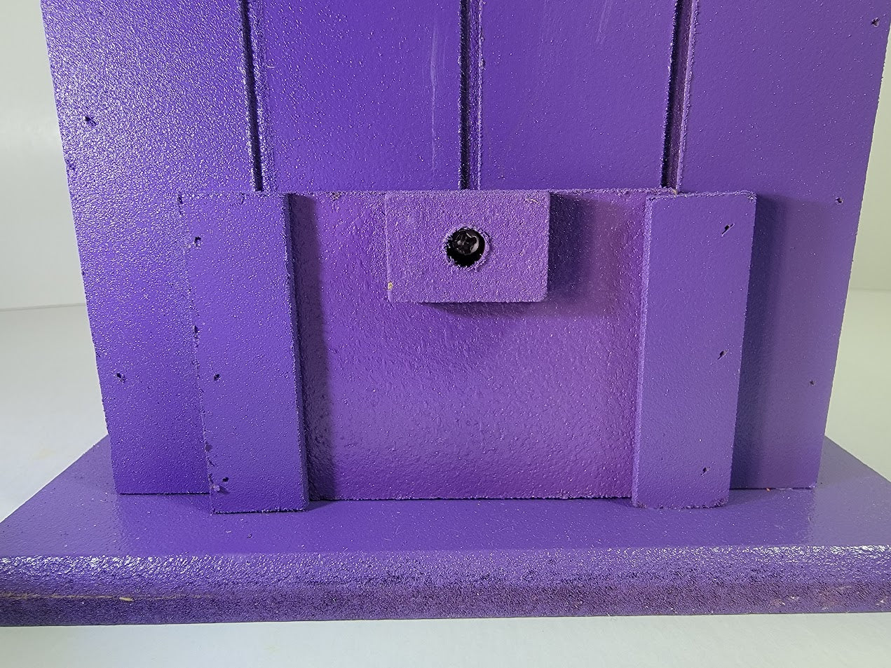 Tin Roof Wooden Outdoor Birdhouse - Cedar Wood & Metal - Home Garden Yard Bird House Decor