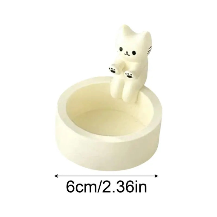Cat Warming Paws Candle Holder - Cute Handmade Scented Candle Holder Home & Office Decor - Avenue Treasures