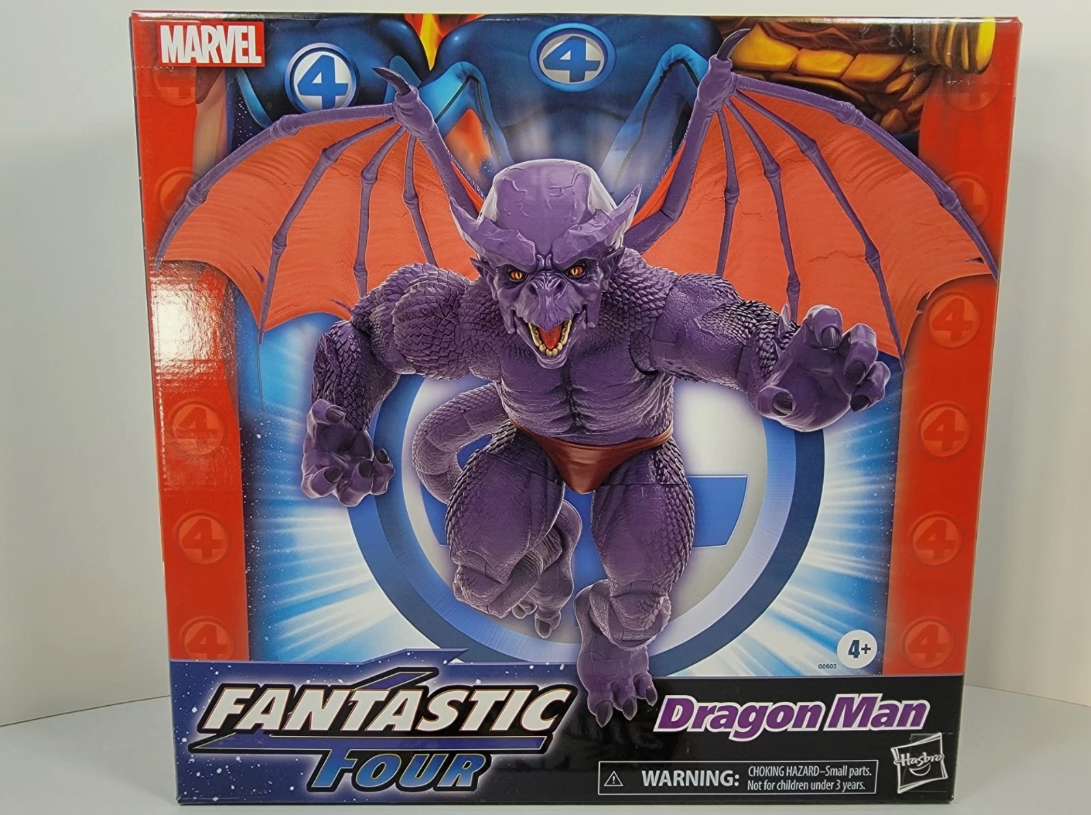 Marvel Legends - Fantastic Four Dragon Man 10" Action Figure Toy Super Hero Rare Collectible Limited Edition Disney Toys
