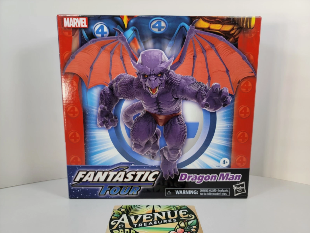 Marvel Legends - Fantastic Four Dragon Man 10" Action Figure Toy Super Hero Rare Collectible Limited Edition Disney Toys
