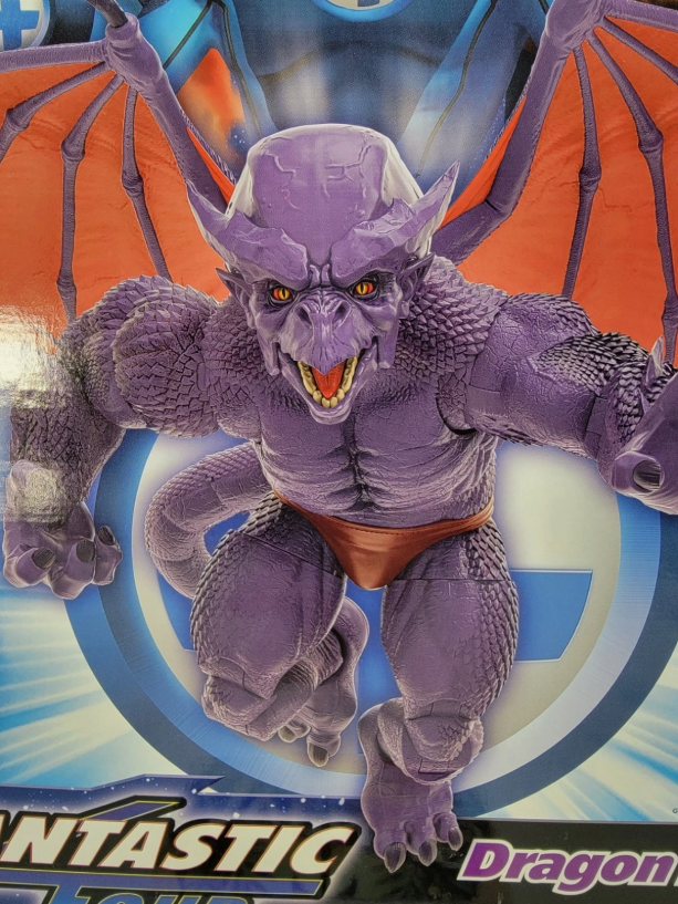 Marvel Legends - Fantastic Four Dragon Man 10" Action Figure Toy Super Hero Rare Collectible Limited Edition Disney Toys