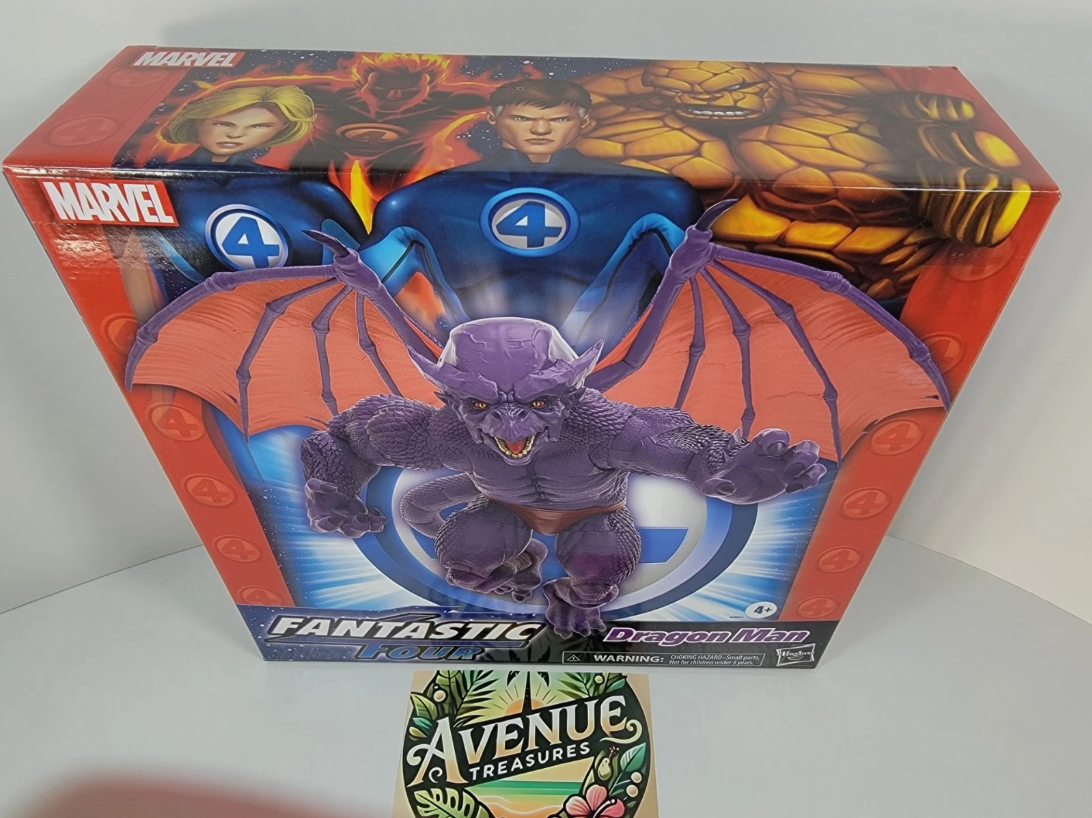 Marvel Legends - Fantastic Four Dragon Man 10" Action Figure Toy Super Hero Rare Collectible Limited Edition Disney Toys