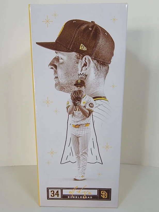 San Diego Padres - Michael King Bobblehead Pitching Figure - MLB Baseball Player Rare Collectibles