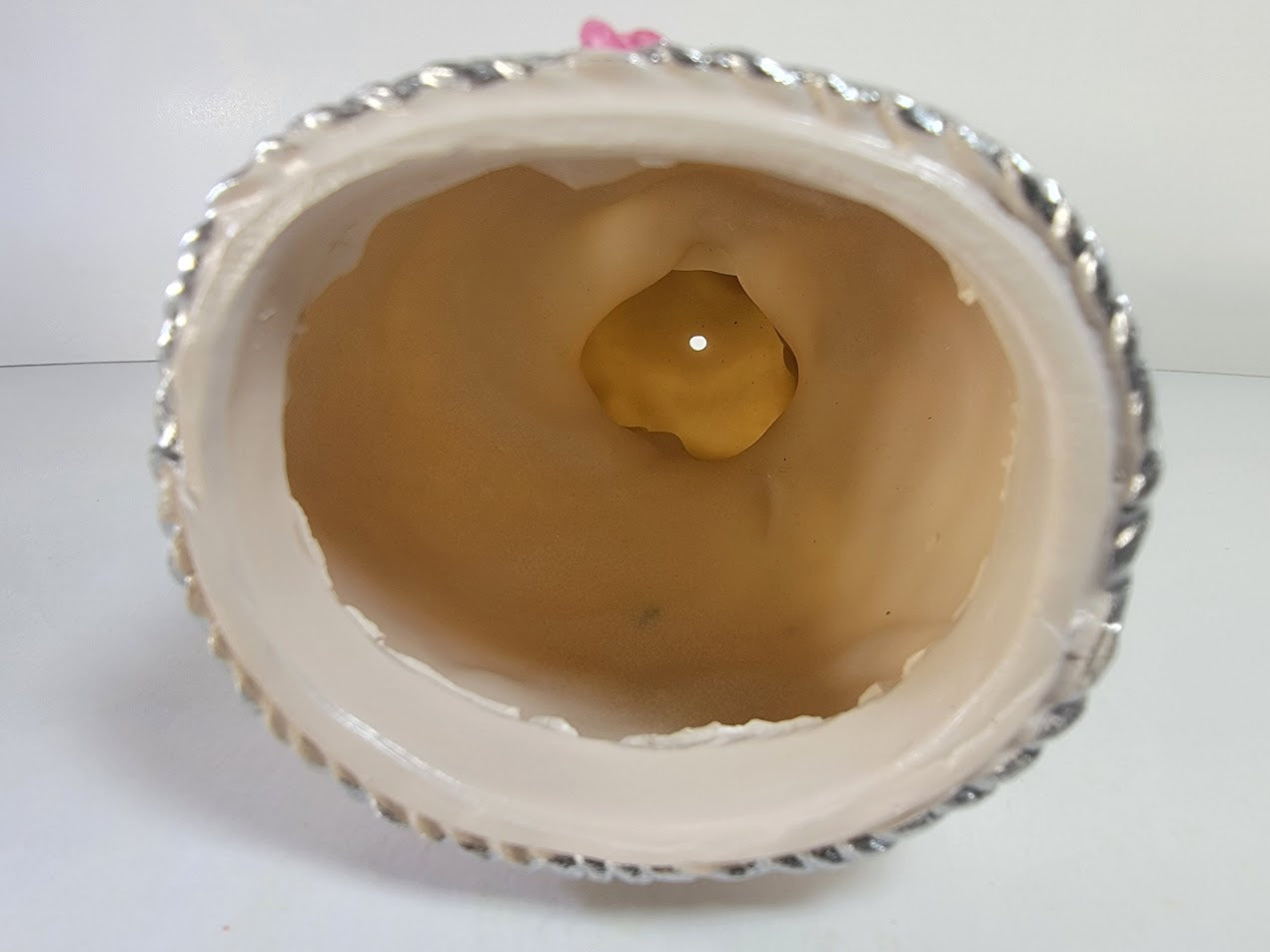 Cute Lady Face Planter Pots holding Heart Hands, indoor and outdoor decor with water drainage hole - Avenue Treasures