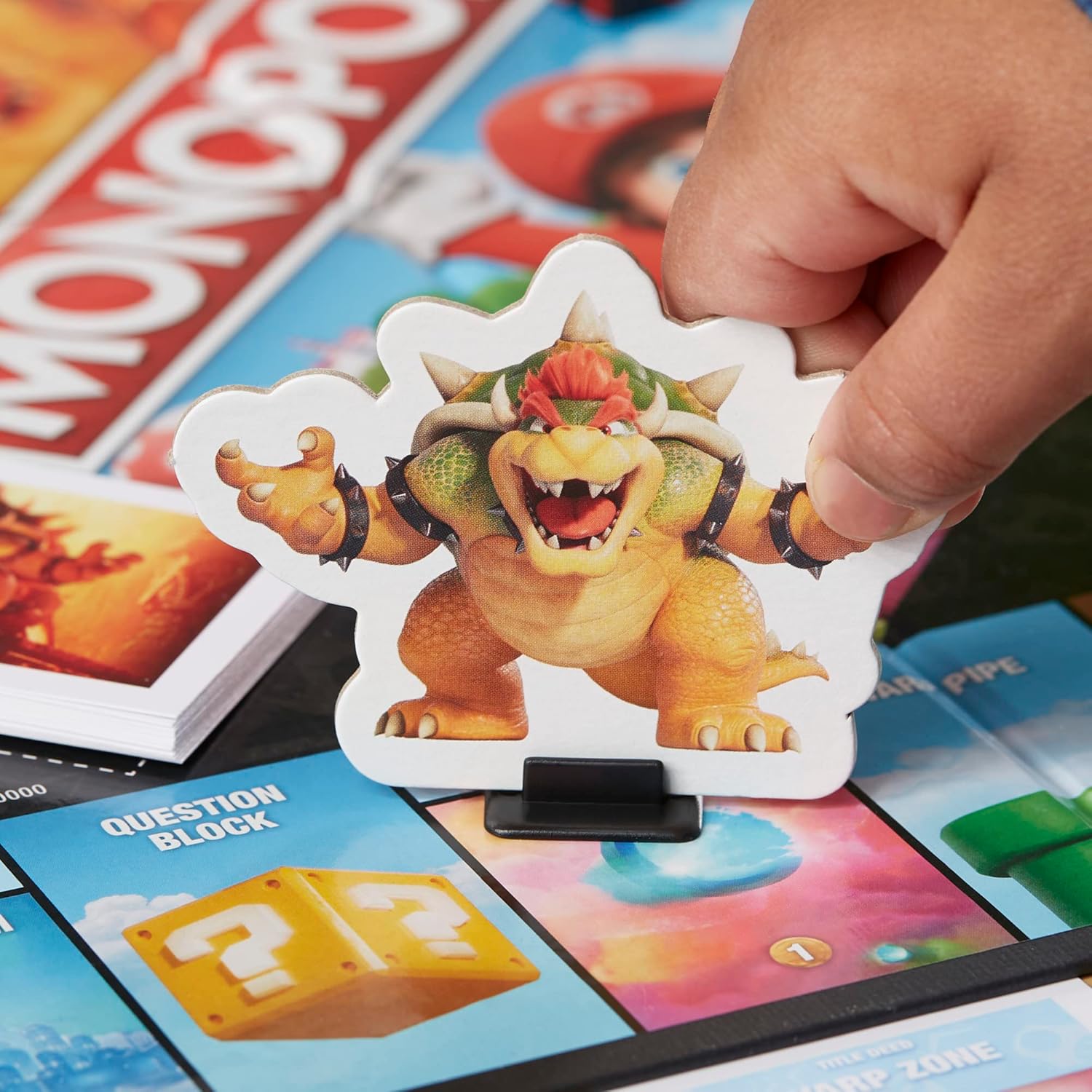 Monopoly - The Super Mario Bros. Movie Edition Kids Board Game. - Avenue Treasures