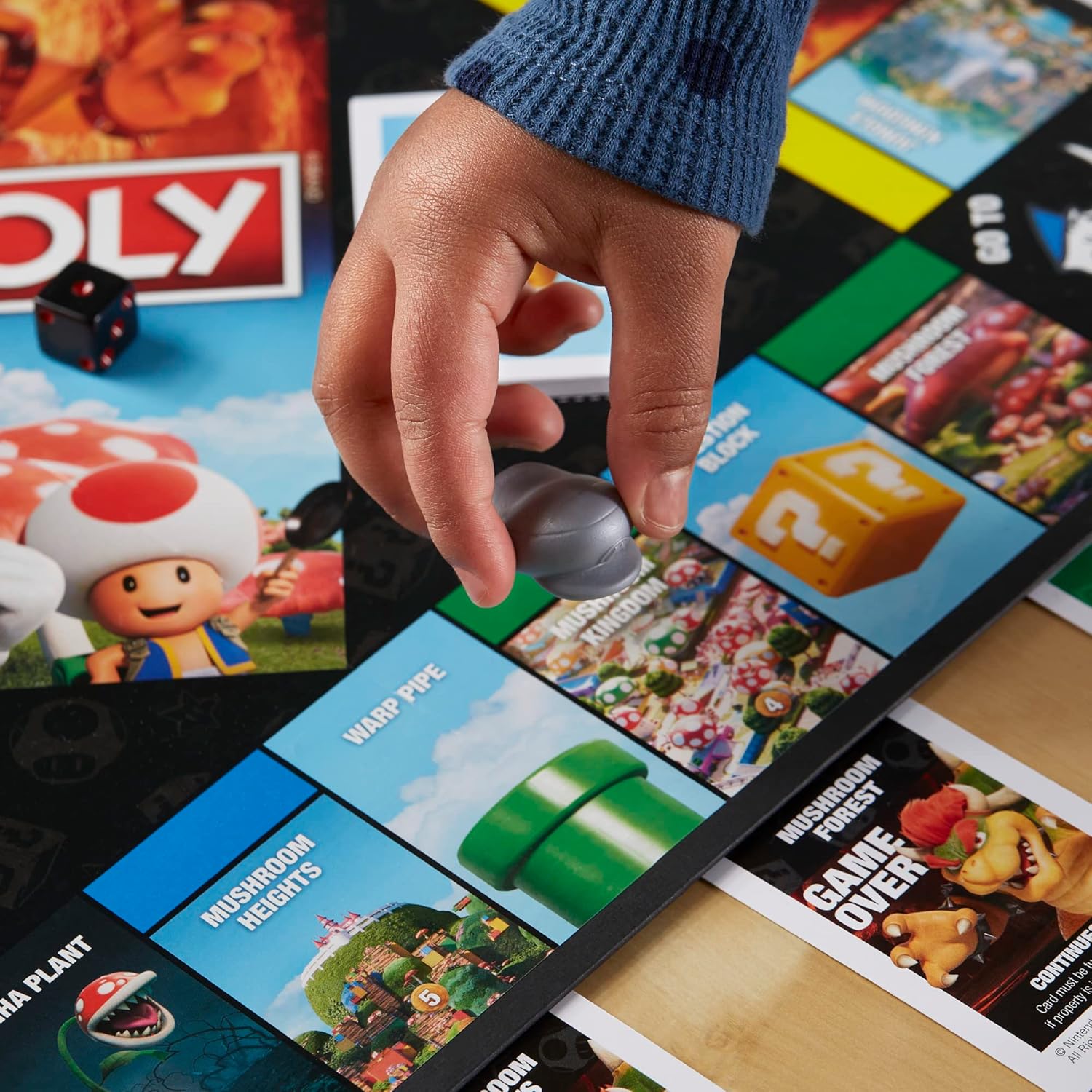 Monopoly - The Super Mario Bros. Movie Edition Kids Board Game. - Avenue Treasures