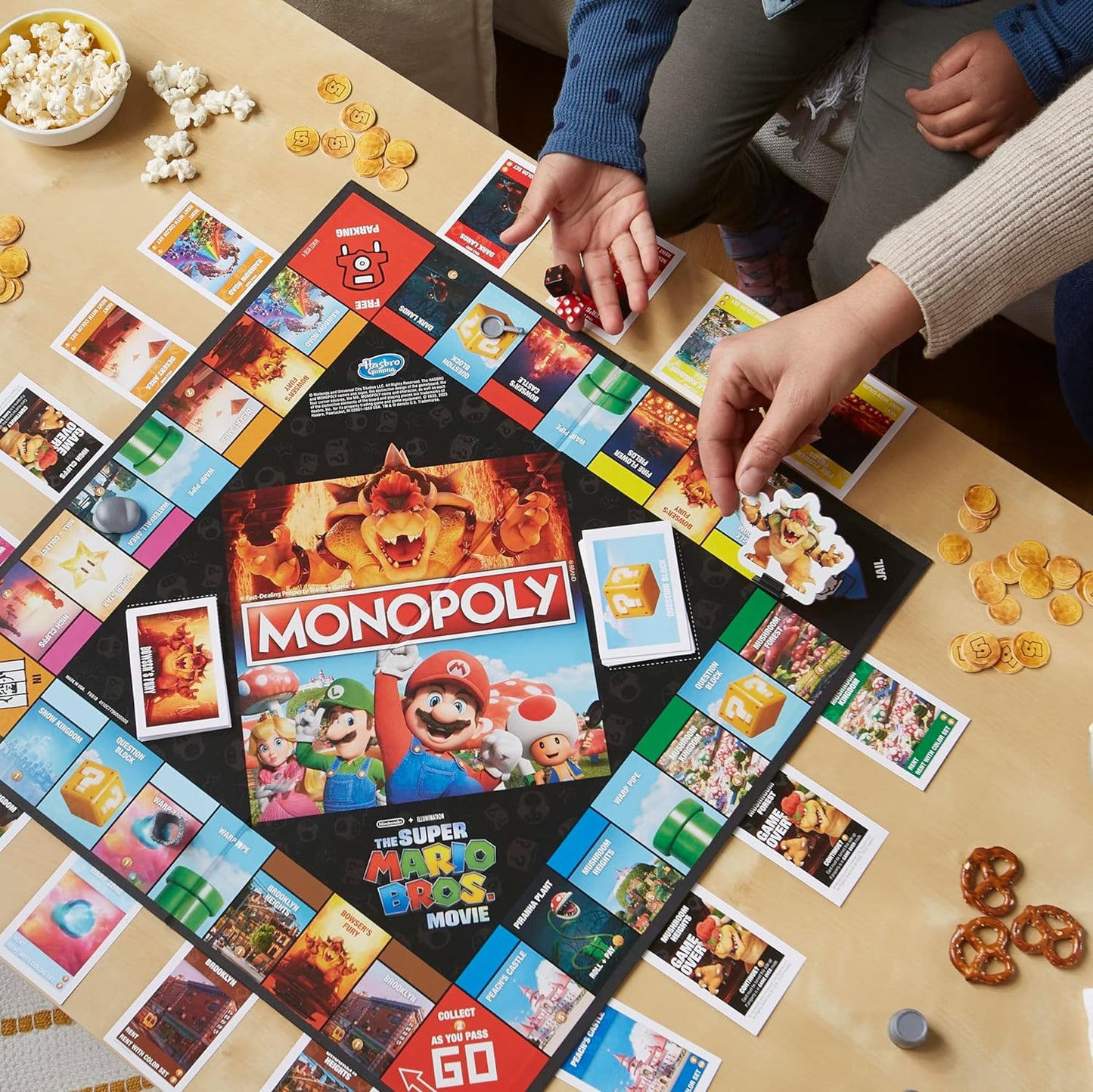 Monopoly - The Super Mario Bros. Movie Edition Kids Board Game. - Avenue Treasures